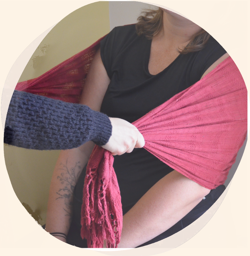 Bercements rebozo femme enceinte