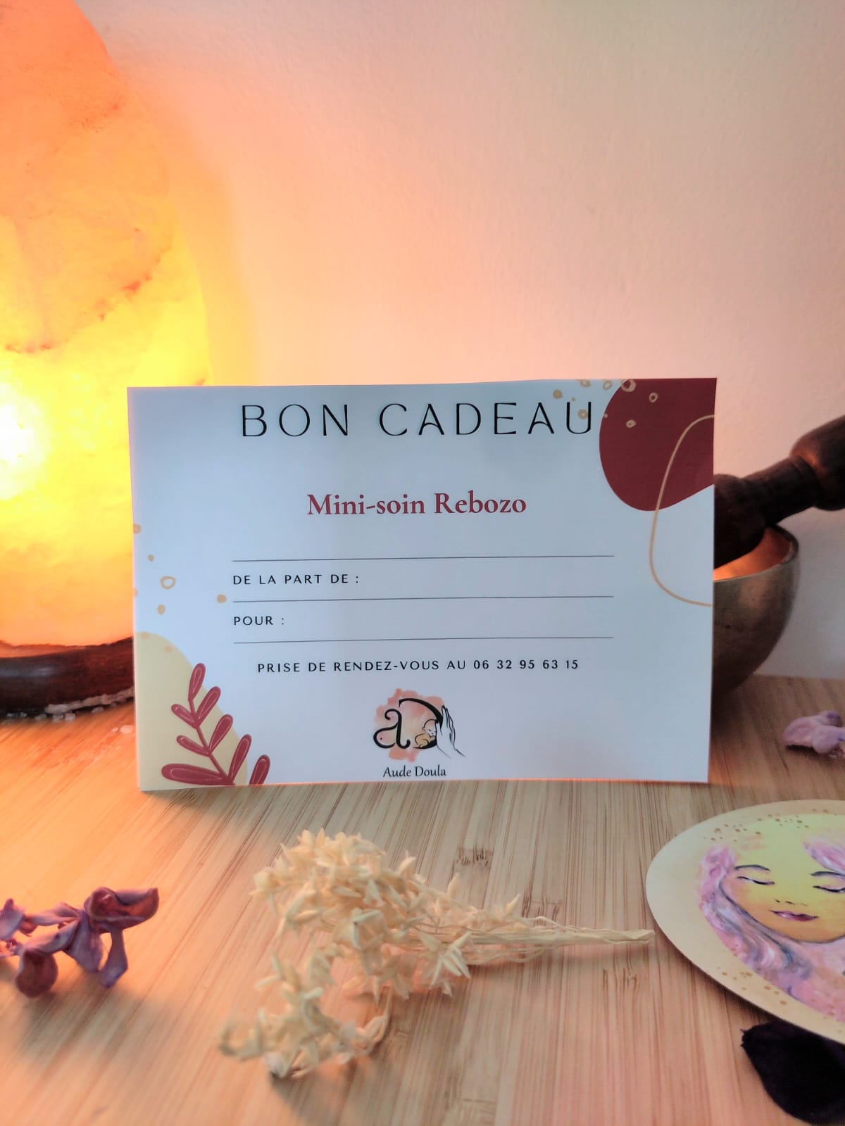 Carte cadeau doula grossesse accouchement post partum