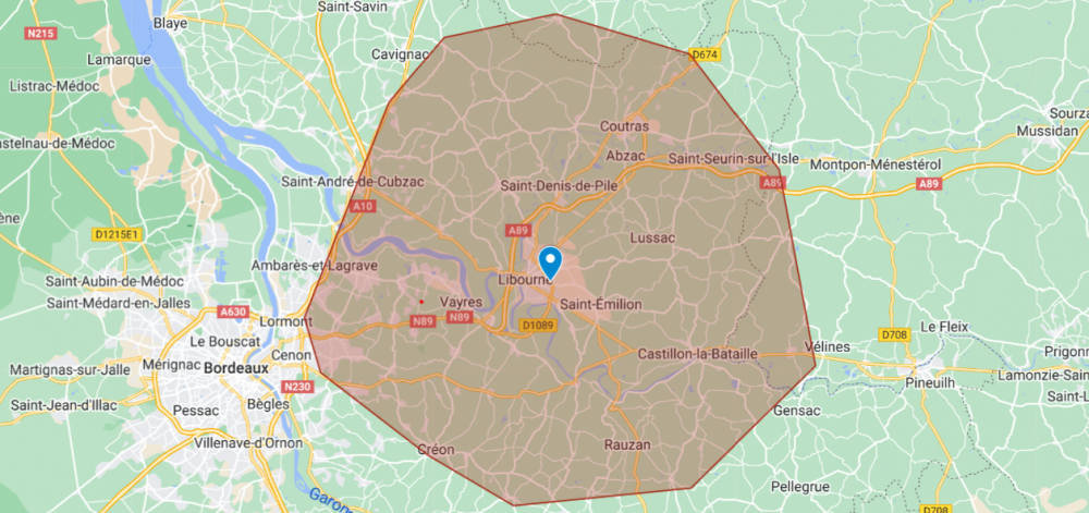 Carte étendue intervention doula